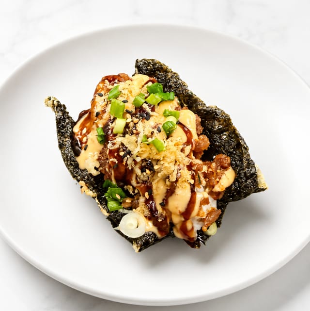 Spicy Tuna Taco.