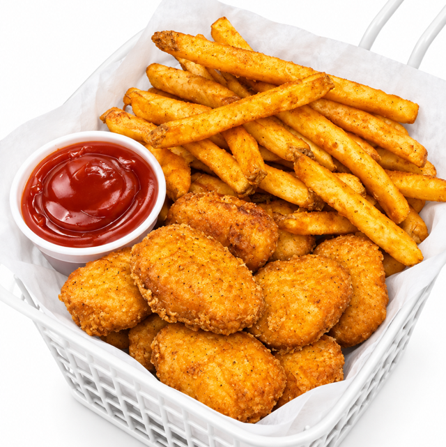 Kids' Chicken Nuggets with Fries.