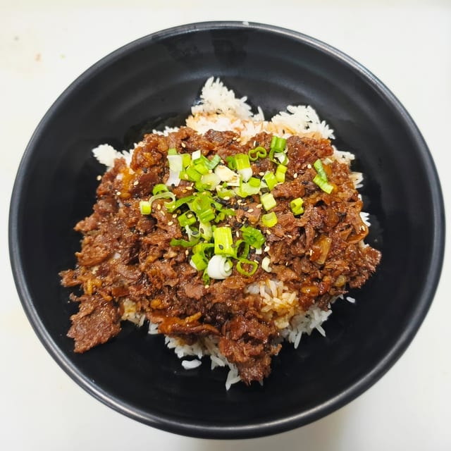 Beef Gyudon Bowl.
