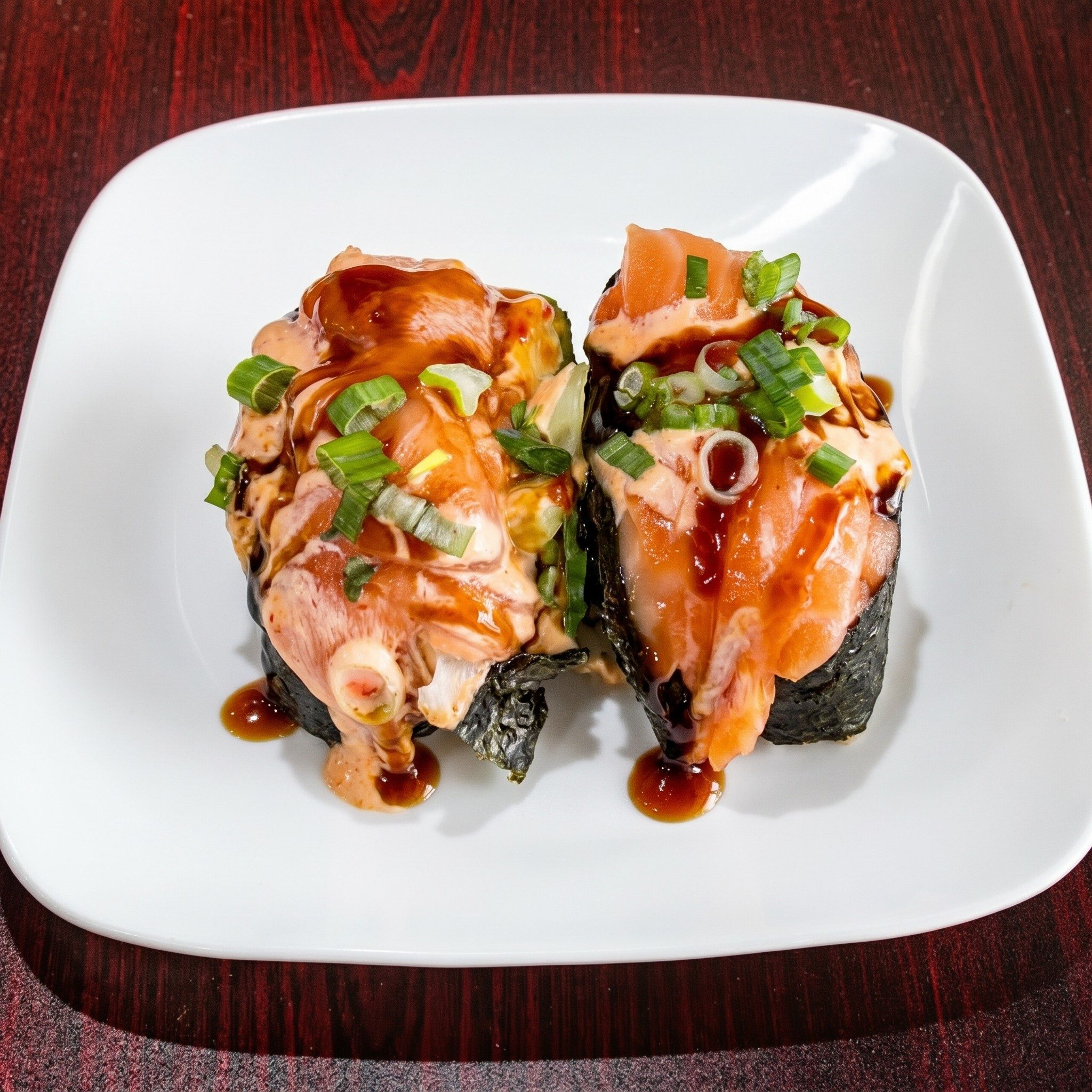 Salmon Taco.
