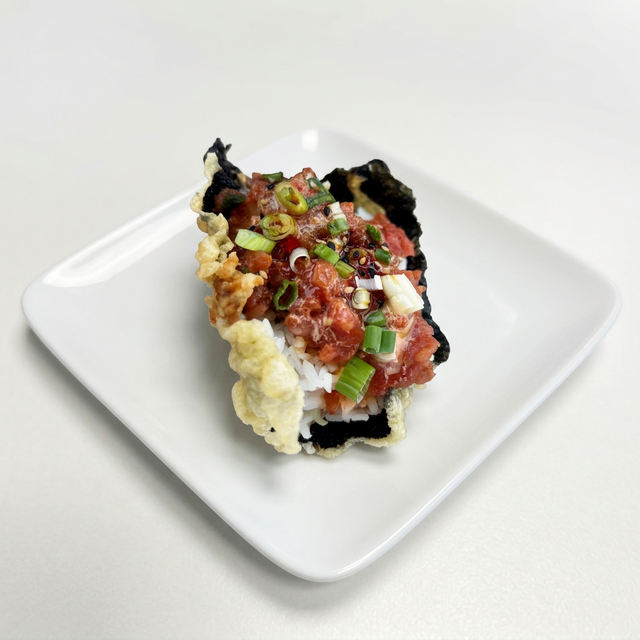 Spicy Tuna Taco.
