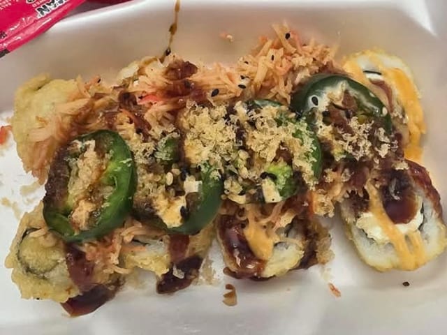 Alabama Roll (Deep Fried).